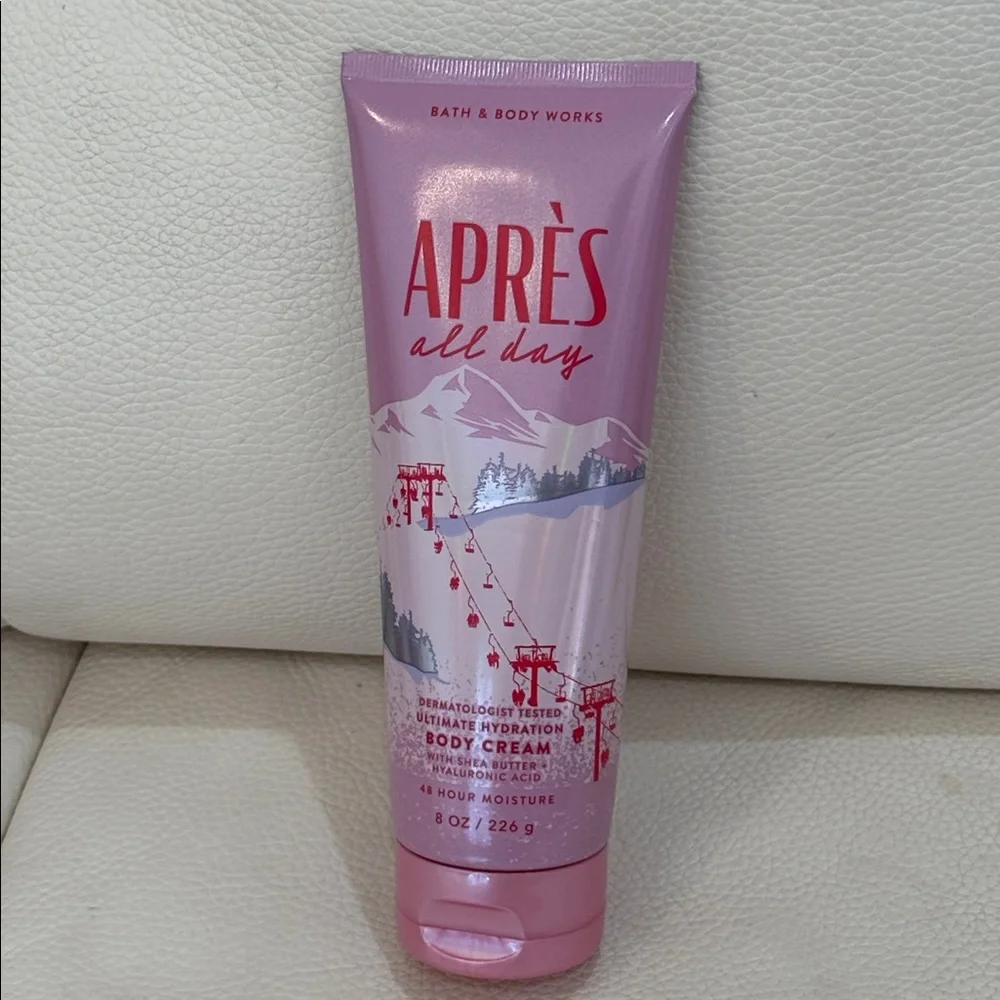 Bath & Body Works Pink Après All Day Body Care Set 3 Piece Full Size